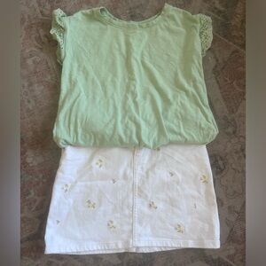 Cat and Jack girls bundle size medium 8